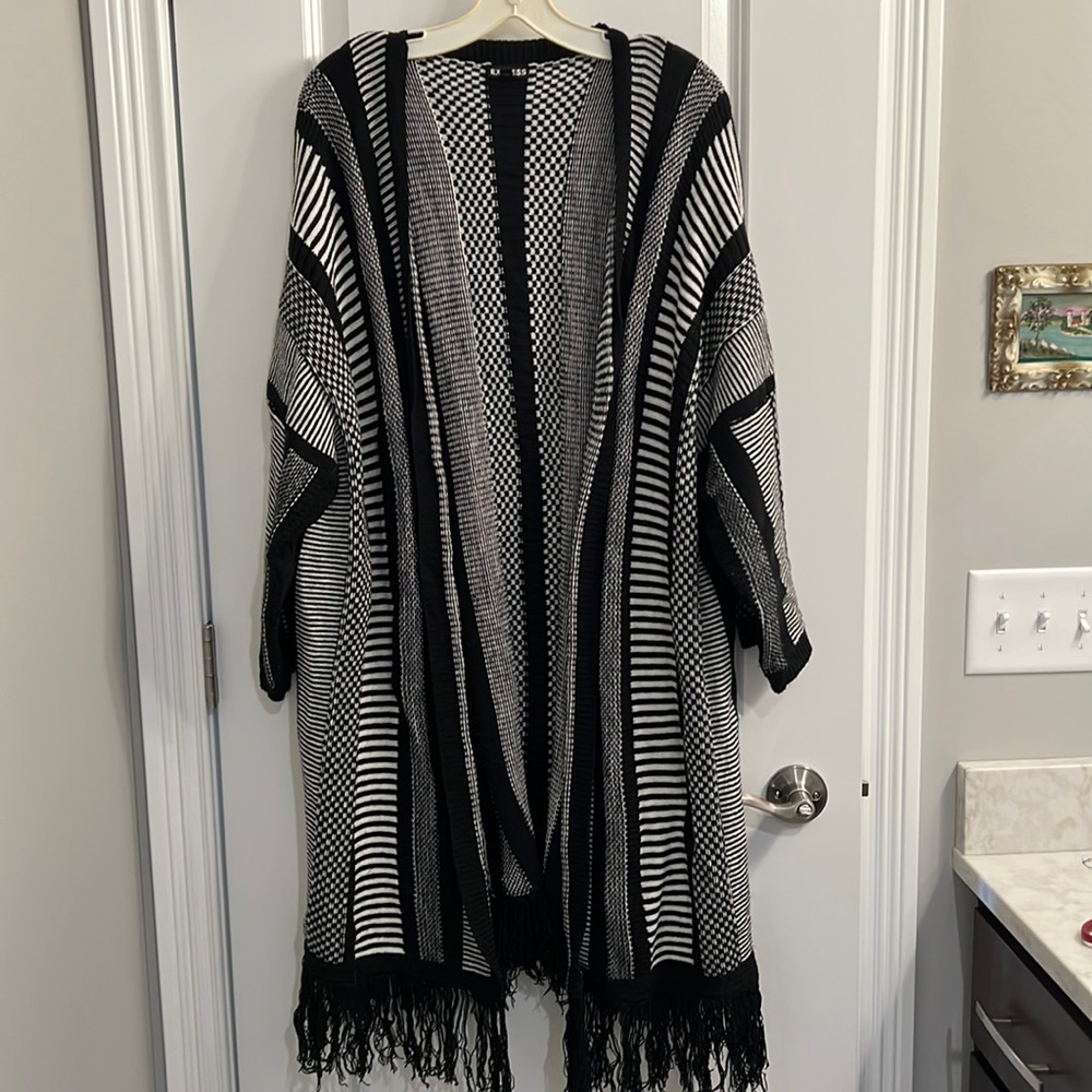 Express Merino Wool Long Duster Cardigan -One Size
